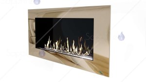 Биокамин встраиваемый SappFire Mercury Chrome 900