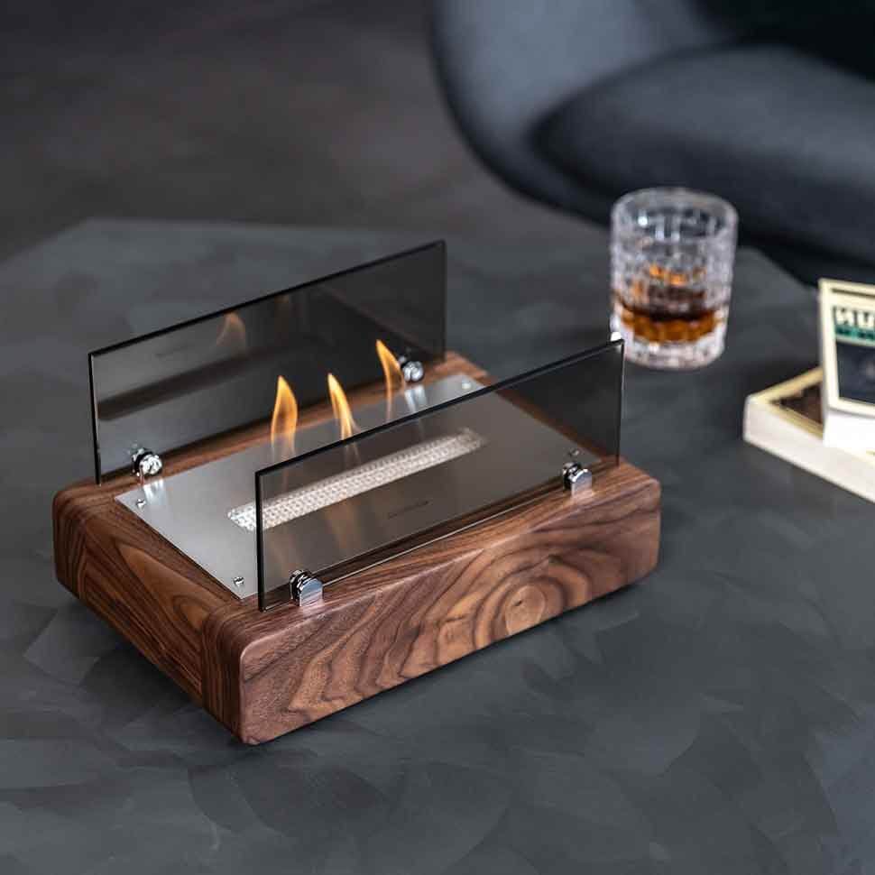 Настольный Биокамин Catterheim MASSIVE WALNUT
